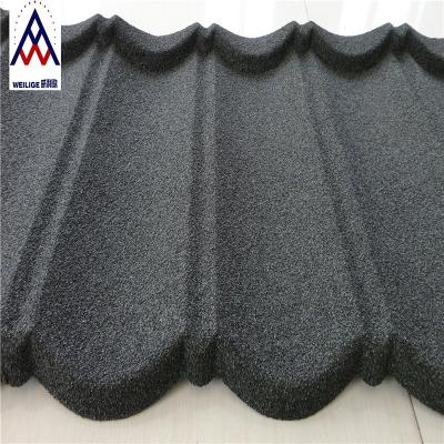 China Direct selling Nice classic villa stone coated roof tiles metal roofing tile classic tile with good price for sale