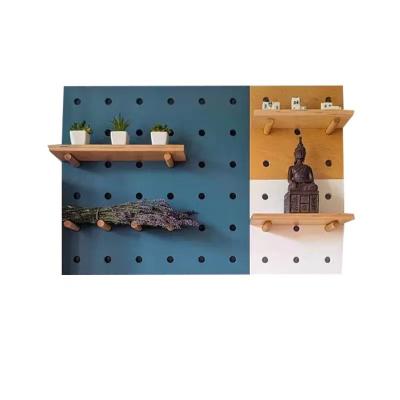 China Europe Wall Mount Pegboard Display Pegboard Wall Panel Kits Pegboard Organizer Accessories for sale