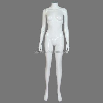 China Headless Stand Female Plastic Mannequins for sale