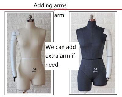 China Eco-friendly Female Pinable Dressmaker Mannequin for sale