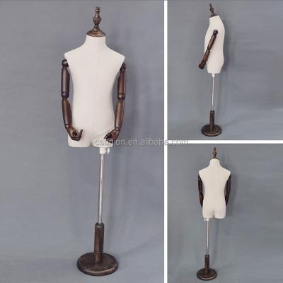 China Other Cheap Half Body Kids Mannequins With Arm for sale