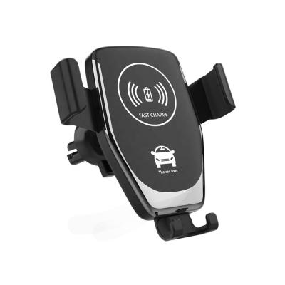 China 2020 Mobile Phone Amazon 10W Wireless Car Mount Charger with Android Connector for iPhone Cell Phone CE FCC ROHS Certificates Car Adapter for sale