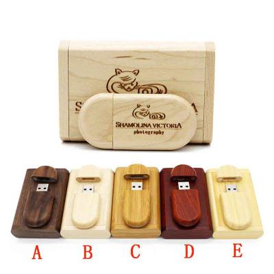 China Hot Selling Wooden USB Driver 8GB 16GB Memory Wooden Flash Bamboo Stick As Promotional Gifts for sale