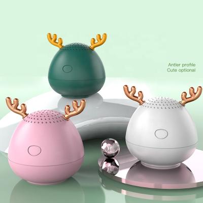 China Christmas Gifts Antler Loudspeaker Cute Wireless Audio Portable Antlers Wireless Loudspeaker High Fidelity Noise for sale