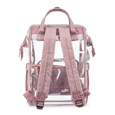 China Portable Water Resistant Large Capacity Mummy Bag Diaper Bags Mommy Baby Backpack for sale