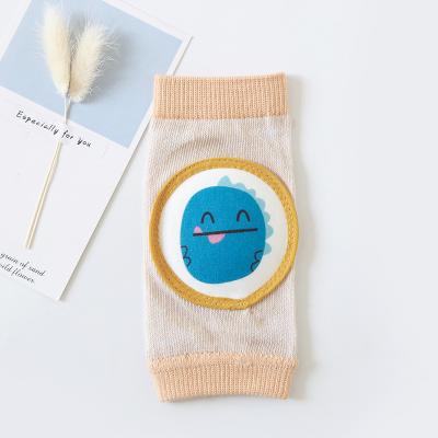 China Baby Cartoon Animal Patch Train Crochet Guard Patch Embroidery Safety Toddlers Infant Smiley Non-Slip Knee Pads For Babies for sale