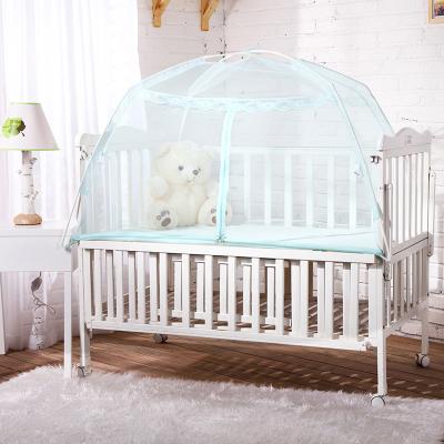 China Standard Baby Crib Mosquito Net Netting Portable Detachable Anti Insect Nice Globe Folding Baby Bedding Yurt Wooden Crib Newborn Automatic Crib Fitted Mosquito Net for sale