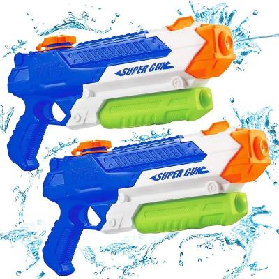 China 2022 Wholesale Hot Selling Electronic Toy Pump Water Gun Toy For Kid Water Fighting Game In Summer Big Single Spray Water Gun Toys for sale