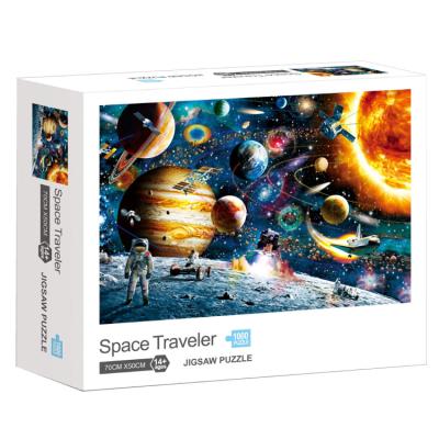 China Cartoon Toy Space Traveler Building Beautiful Model Classic Study Puzzles 1000 For Adult Pieces for sale