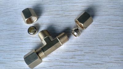 China Customized CNC COMPRESSION FITTING RANGE, TEE, ELBOW, COUPLING, adapter, made in China professional manufacturer for sale