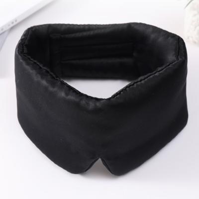 China Anti-Puffiness Mulberry Sleep Eye Mask Luxury Lightweight Blind Full Cover Face Mask for sale