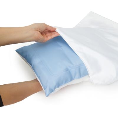 China Self Cooling and New Arrival 2021 Soft 2 in 1 Ice Cool Gel Pillow Back Gel Cushion Cooling Pillow for sale