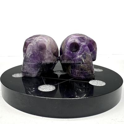 China Europe Popular Crystal Islamic Gifts Christmas Decoration Amethyst Crystal Skulls for sale