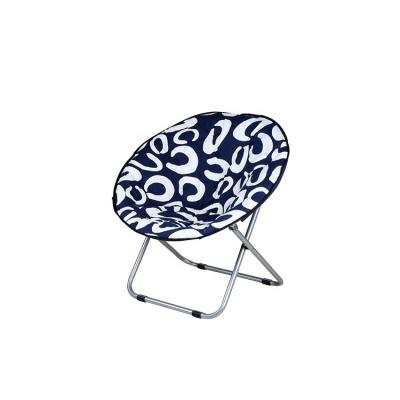 China Moon Chair Polyester Fabric Adult And Children Folding Chairs Folding Moon Chairs for sale