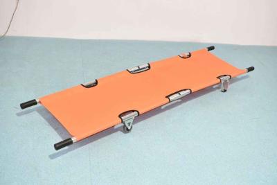 China 104 X 17 X 9 Cm Folding Medical Stretcher Hospital Transport Aluminum Alloy for sale