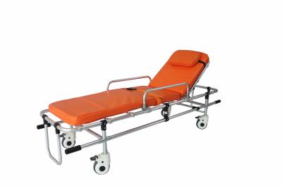 China 75 Deg Aluminum Folding Stretcher Patient Transport For Rescue Ambulance for sale