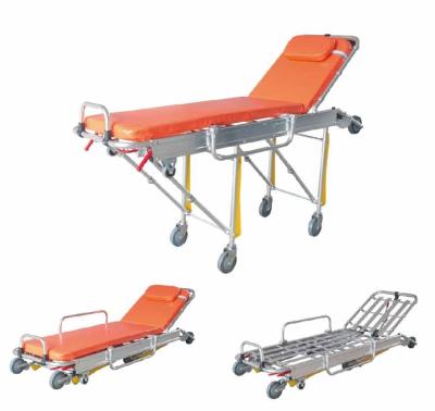 China 75 Deg Folding Ambulance Stretcher For Emergency Rescue 190CM for sale