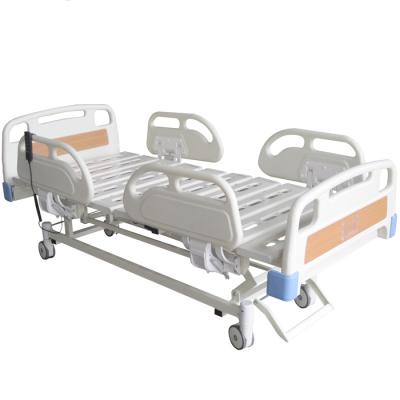 China Cama de hospital elétrica completa de 215MM com o colchão superior da espuma e trilhos completos à venda