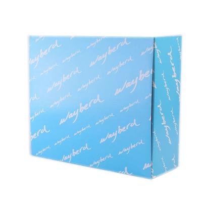 China Recycled Materials OEM Factory Price Eco Fashion Cosmetic Printing Corrugated Ad Box for sale