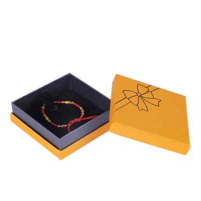 China Recycled Materials Custom Design Cardboard Jewelry Gift Box With Lid And Base for sale