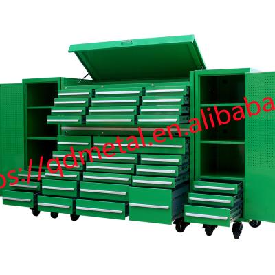 China Durable Professional Tool Cabinet Heavy Duty Trolley Chest Overhead Garage Cabinets for sale