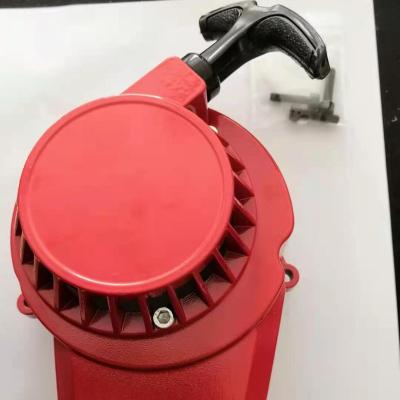 China RED COLOR 43CC 47CC 49cc Aluminum Alloy Pull Start Starter Motor For Minibike Gasoline Engine Parts for sale