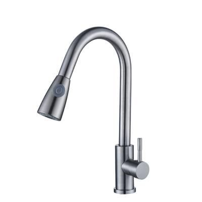 China Contemporary High Quality Luxury Modern Kitchen Sink Faucet Pull Out for sale