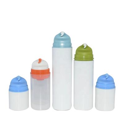 China Airless Refillable Refillable Cream Packaging PP Lotion Bottle 30ml 50ml 75ml 150ml 200ml Cosmetic Plastic Pump Bottle for sale