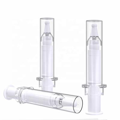 China Wholesale Refillable Eye Cream Vacuum Bottles 5ml10ml15ml Cosmetic Packaging Refillable Plastic Airless Bottle for sale