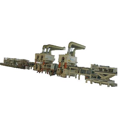 China Woodworking used MDF automatic production line/MDF board making machines good machine condition for sale