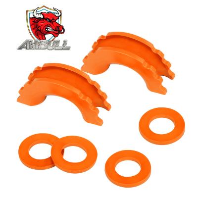 China Colored Insulator Kit Shackle Isolator And Washer Shackle 0.75 Inch Towing D Shackle for sale