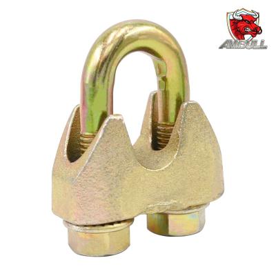 China Malleable Iron Sell High Quality DIN1142 Wire Rope Chuck Wire Rope Clip Fittings For Repair Wire Rope for sale