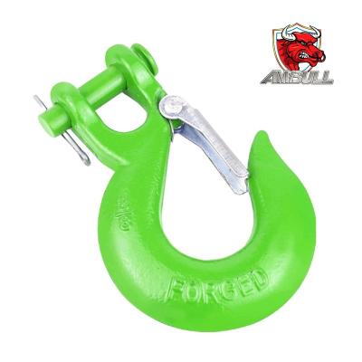 China Heavy Industry 4*4 Heavy Duty Off Road Vehicle Tow Winch Hook Clevis Slip Hook for sale