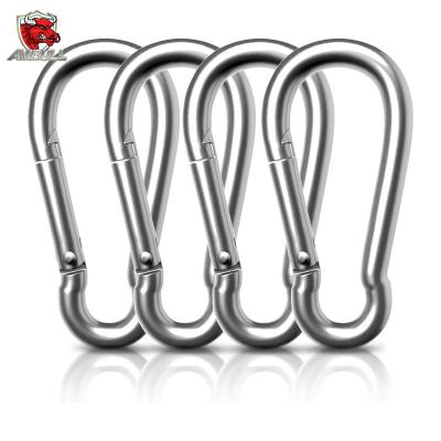 China Heavy Industry 304 Stainless Steel DIN5299C Snap Hook Single Connecting Hook for sale