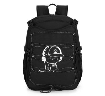 China With USB Roller Skating Backpack Sports Outdoor Backpack Helmet Recycling Backpack With USB for sale