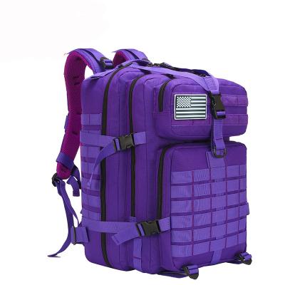 China 4518 Colors Polyester Waterproof Camouflage Waterproof Backpack Increasing Military Tactical Army Travel Rucksack for sale