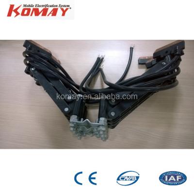 China Safety Power Rail 4P-30A Double Current Collector On Multiply Driver Rail for sale