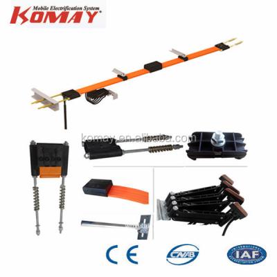 China Komay Rail / Crane Conductor Rail Indoor Power Supply Single Conductor for sale