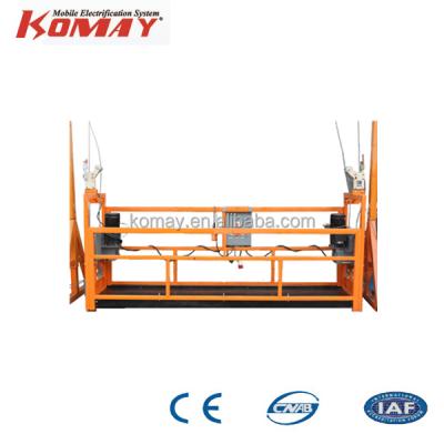 China ZLP250 aluminum or steel suspended platform/cradle/gondola/window cleaning unit for sale