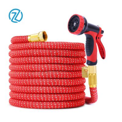 China Latest Garden Adjustable Magic Telescopic Retractable Garden Water Pipe Car Wash Hose Brass for sale