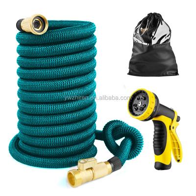 China Adjustable Flexible Garden Hose Garden Water Snake Hose Watering Rubber Hose Set Telescopic Water Hose 3x Latex Tube for sale