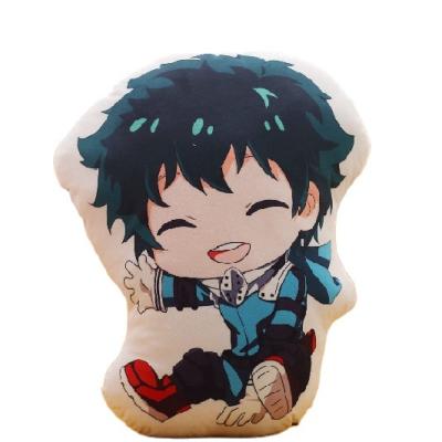 China Anti-Static Customized Hot Selling Cartoon anime characters Throw Pillow Multi Color Plush Cushion for sale