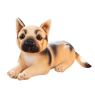 China Plush Hot Selling Imitation Printing Cute Plush Dog Holiday Gifts Children's Toys for sale