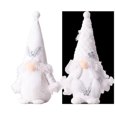 China Hot Selling Cute Faceless Dwarf New Design Christmas Plush Doll Rudolf Plush Toys for sale