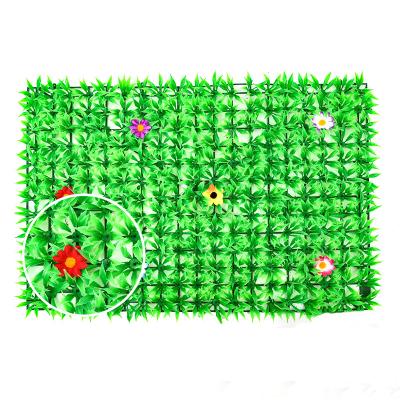 China Outdoor Indoor Decoration wholesale real touch Artificial plant wall indoor green plant wall decorative turf for sale