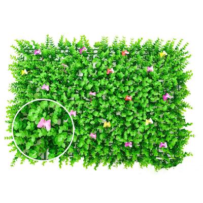 China Outdoor Indoor Decoration New Design Home Kitchen Garden Office Wedding Decor Artificial Green Grass Wall Plants for sale