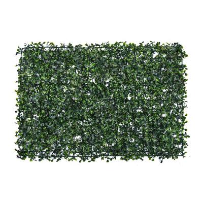 China Outdoor Indoor Decoration wholesale artificial milano grass plant mixed panel green day wall backdrop for wedding for sale