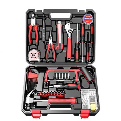 China DIY Tools Electrician Hand Hardware Tool Set Tool Kit Electric Toolbox Tool Set for sale