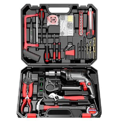 China DIY Tools Electrician Hand Hardware Tool Set Tool Kit Electric Toolbox Tool Set for sale