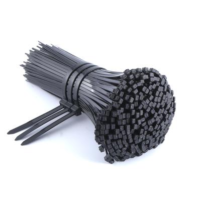 China Wire Management Hot Selling Plastic Zip Ties Customized Self Locking Cable Tie Nylon 66 for sale